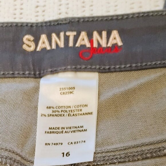 Santana Women's Jeans Tummy Control Size 16 NWT - Picture 5 of 5